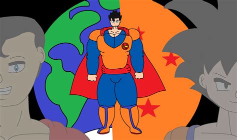Superman And Goku Fusion By Frostghidorah On Deviantart