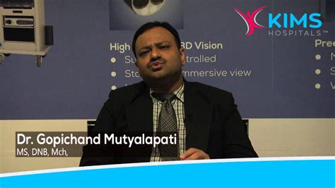 Dr Gopichand Mutyalapati Best Urology Specialist Kims Hyderabad