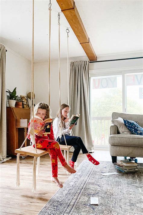 How To Make A Diy Indoor Swing Iekel Road Home Furniture