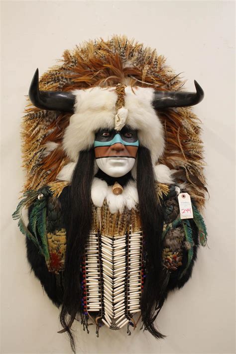 Lot Native American Mask
