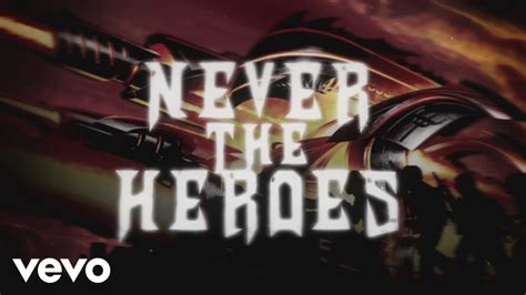 Judas Priest Never The Heroes Lyric Video Youtube