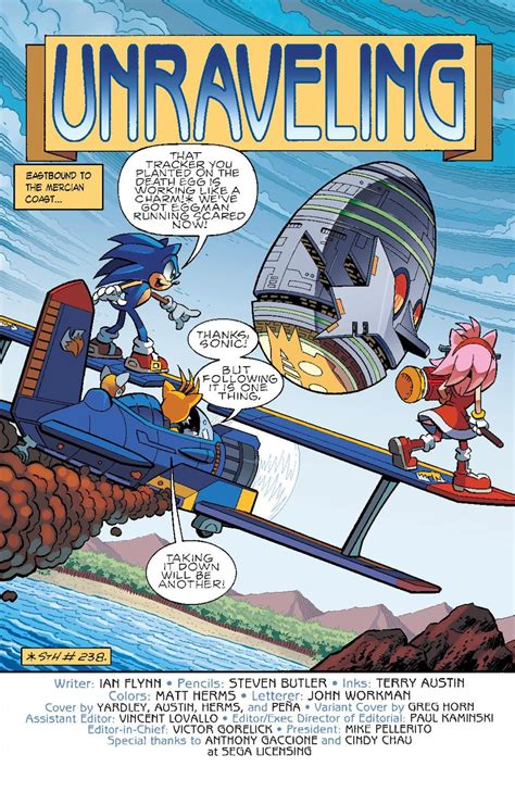 Archie Sonic The Hedgehog Issue 241 Sonic News Network Fandom
