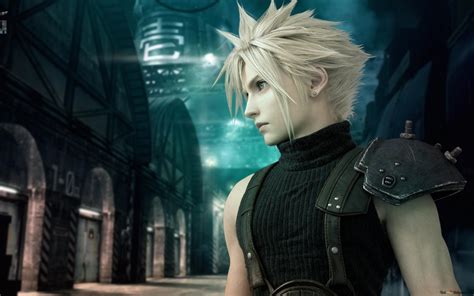 Cloud Strife From Final Fantasy VII Remake Video Game 4K Wallpaper