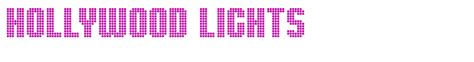Hollywood Lightshtext Fontstruetype Free Font Download Eagle Fonts