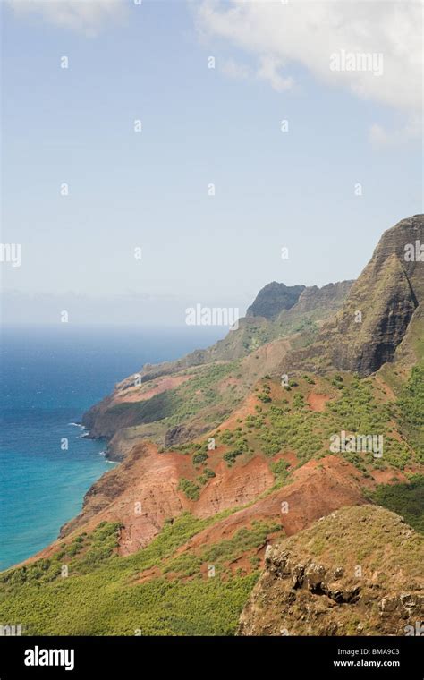 Na Pali Coast State Park In Kauai Hawaii Stock Photo Alamy