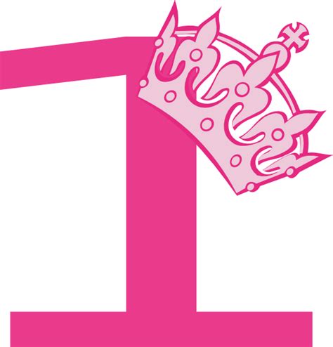 1st Birthday Pink Tiara Clip Art At Vector Clip Art Online