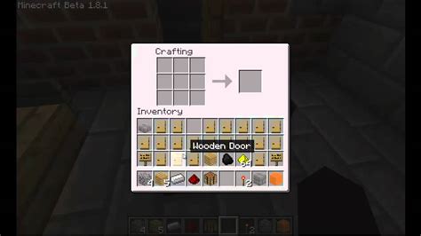 Minecraft How To Make A Piston Youtube