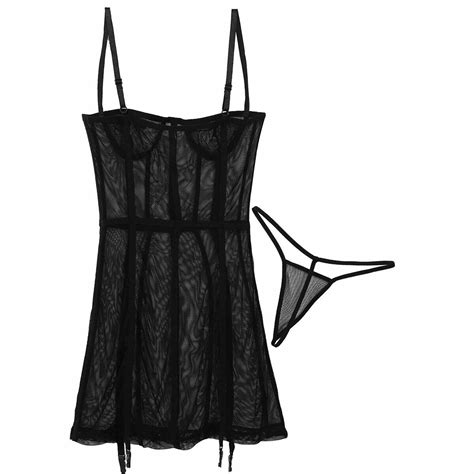 Women Sexy See Through Mesh Patchwork Short Sleeve Bodycon Party Club Midi Dress Ebay