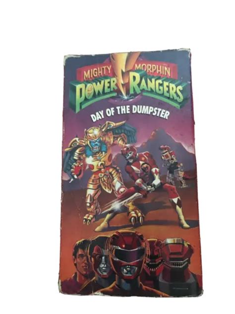 Mighty Morphin Power Rangers Day Of The Dumpster Vhs