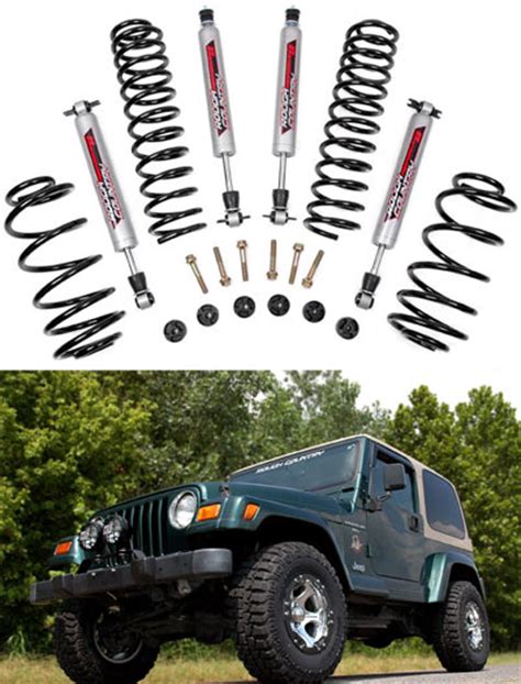 Rough Country 25in Suspension Lift Kit Jeep Tj Wrangler 97 06 Tj25