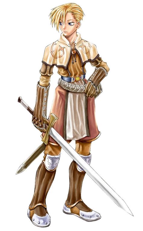 Swordman Male Character Art Male Art Game Character Design