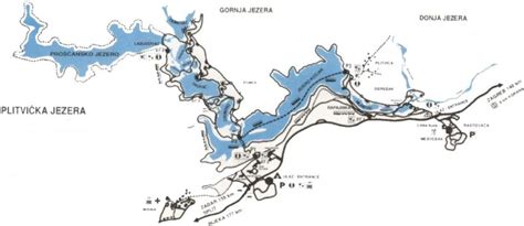 Plitvick Jezera Mapa Mapa