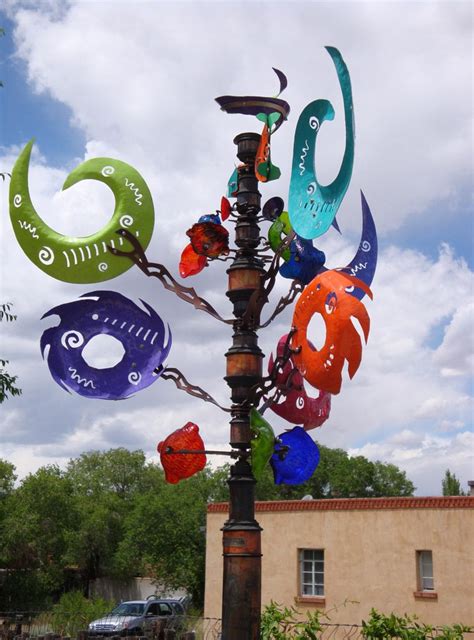 Image Detail For Color Crazy Wind Sculpture By Sculptor Andrew Carson