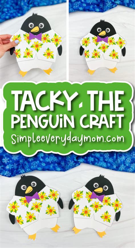 Tacky The Penguin Inspired Craft For Kids Free Template