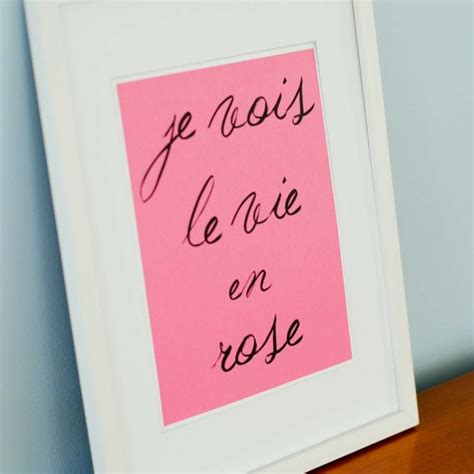 Audrey hepburn > quotes > quotable quote. I see life in pink | French print, Pink, Le vie en rose
