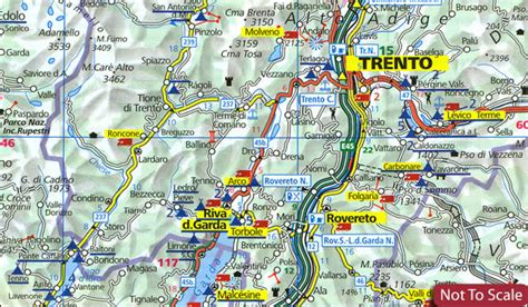 North Italy Road Map ~ Afp Cv