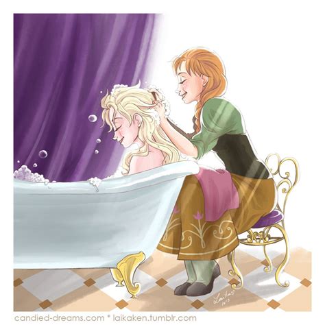 Bath Time Disney Princess Frozen Frozen Disney Movie Frozen Art