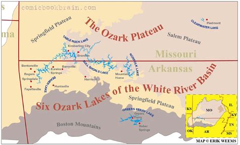The Ozark Mountains A Safe Haven Kenneth Uptegrove