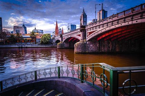 Images Of Melbourne Princess Bridge And Yarra River Melbourne