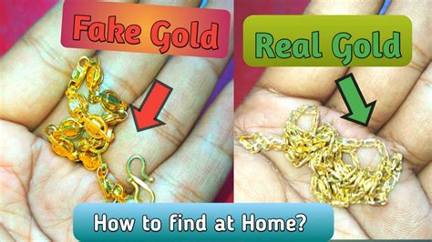 How To Know Gold Is Real How To Know Spot Fake Gold Youtube How