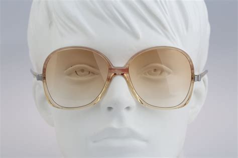 Vintage Oversized Round Sunglasses Silhouette M 1046 C 2535 70s Rare And Unique Nos 70s