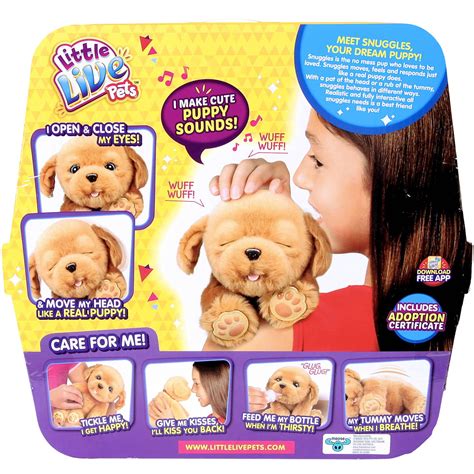 Little Live Pets Snuggles My Dream Puppy Kids Play Toy Animal Plush