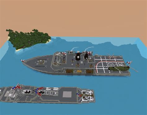 Massive Ocean Fleet Minecraft Map