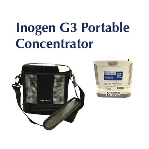 Inogen G3 Portable O2 Concentrator