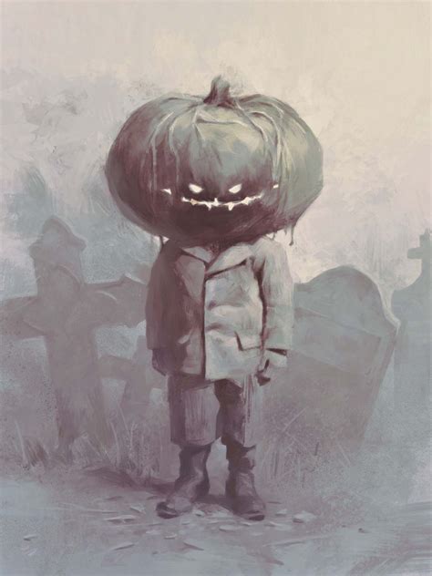 30 Spooky Digital Paintings For A Scary Halloween Horror Art Scary