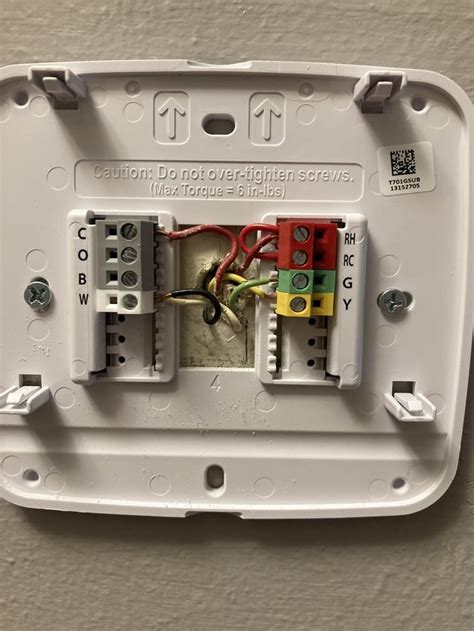 Wiring Help Trying To Install A Honeywell T9 But I Cant Figure Out