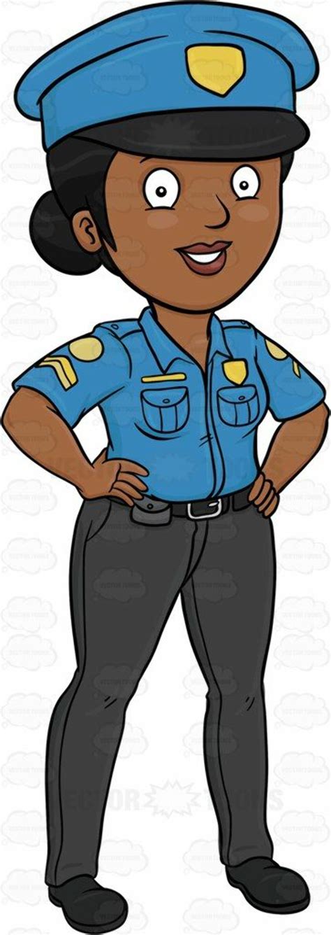 Download High Quality Police Officer Clipart African American