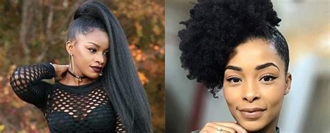 Top 50 Best Ponytail Hairstyles For Black Women Sexy Updo Ideas