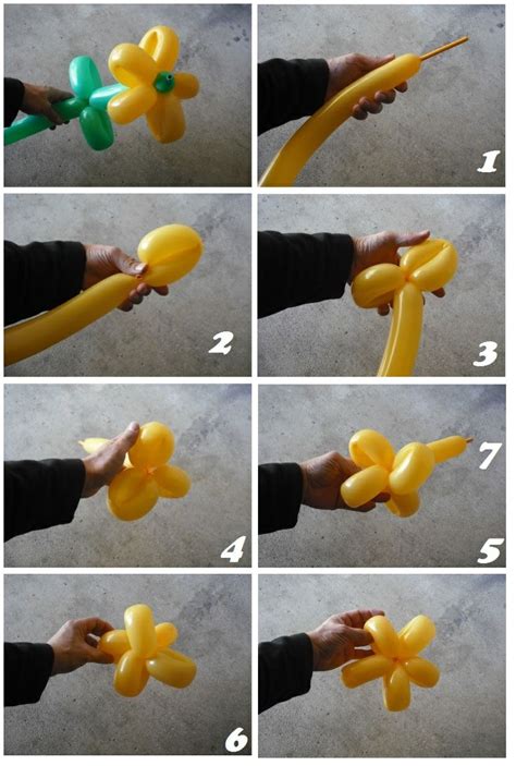 Flower Balloon Animals Balloon Crafts Easy Balloon Animals