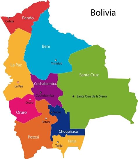 Vista Satelital De Santa Cruz De La Sierra Bolivia