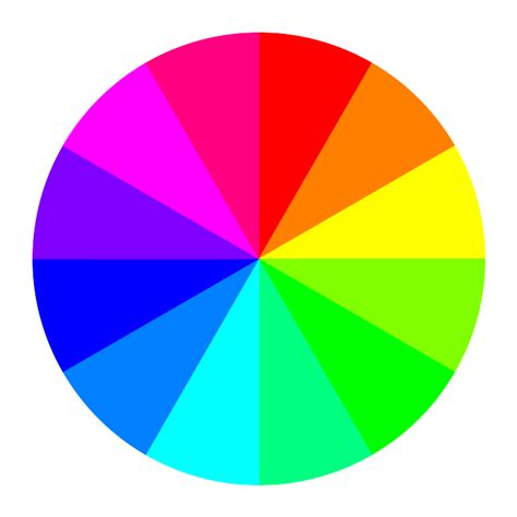 Rainbow Colors Public Domain Vectors