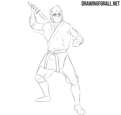 5 How To Draw A Ninja Step By Step