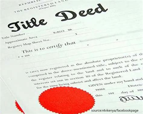How To Get A Deed Plan In Kenya Variety Of Deed Plans