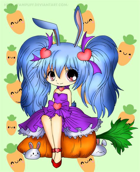 Cute Anime Bunny By Cutiepiegirl95 On Deviantart