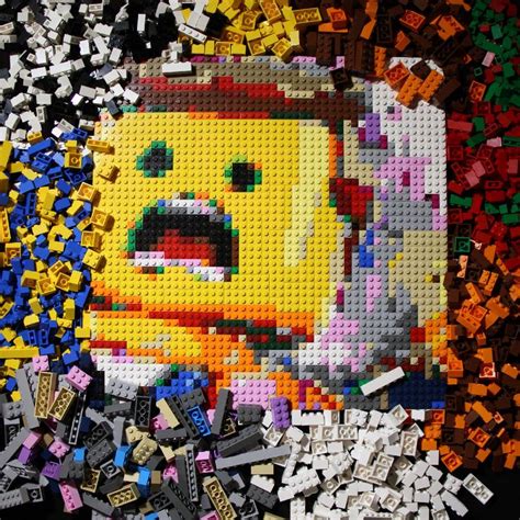 36 Best Lego Brick Mosaics Images On Pinterest Lego Brick Mosaic And