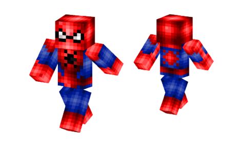 Minecraft skins resource and download: Spiderman Skin | Minecraft Skins