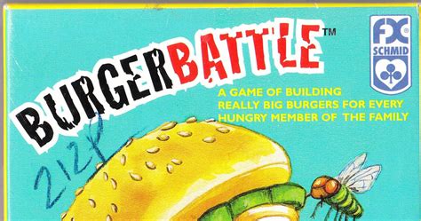 Burger Battle Board Game Boardgamegeek