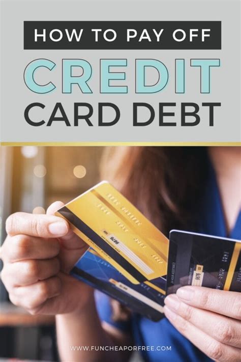 Get help from financial tools to better organize and understand how to pay off credit. How to Pay Off Credit Card Debt Fast | Free Printable - Fun Cheap or Free