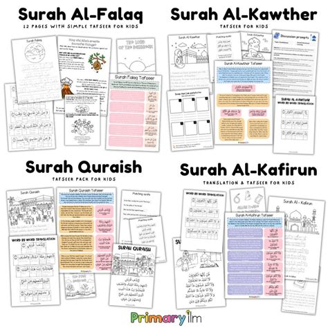 Surah Lahab Tafseer And Translation For Kids Primary Ilm