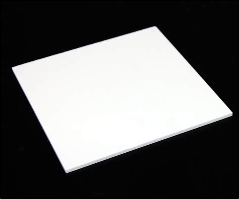 Milky White Acrylic Sheet Plexiglass 12 X 12 X 4mm