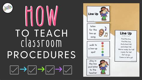 Lovely Commotion Preschool Resources Classroom Procedures Teaching