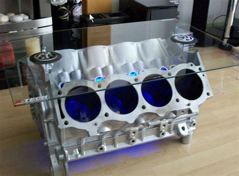V8 Engine Block Coffee Tablescustom 60000 Via Etsy Automotive