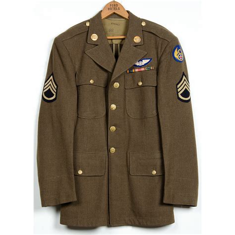 Lot Of Three Wwii Army Air Forces Uniforms Cowans Auction House The