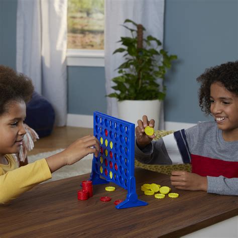 Connect 4 Classic Grid Board Game 4 In A Row Game For Kids 2 Player