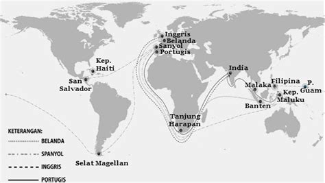 Bangsa portugis menguasai malaka tahun 1511 dibawah pimpinan alfonso d'albuquerque. Kolonialisme & Imprialisme Barat di Indonesia : Rute ...