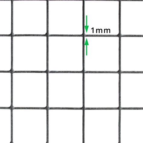 25mm x 25mm economy welded wire mesh h90cm x l6m 19g wire fence